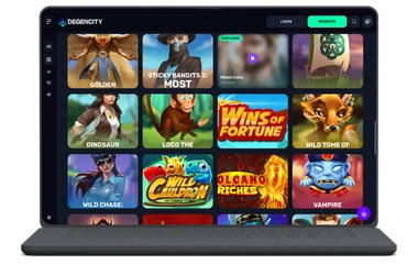 Degencity free spins